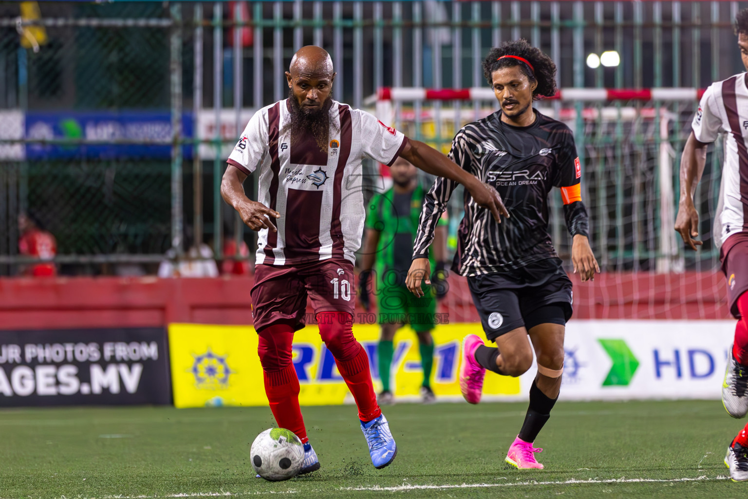 ADh Maamigili vs ADh Fenfushi in Day 12 of Golden Futsal Challenge 2024 was held on Friday, 26th January 2024, in Hulhumale', Maldives
Photos: Ismail Thoriq / images.mv