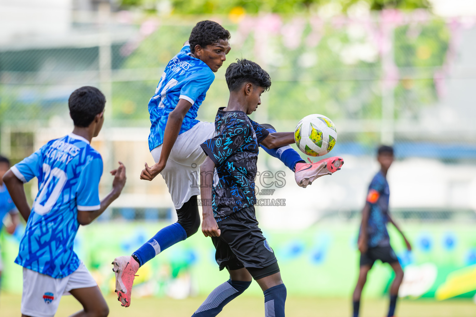 Day 4 of MILO Academy Championship 2024 (U-14) was held in Henveyru Stadium, Male', Maldives on Sunday, 3rd November 2024. Photos: Ismail Thoriq / Images.mv