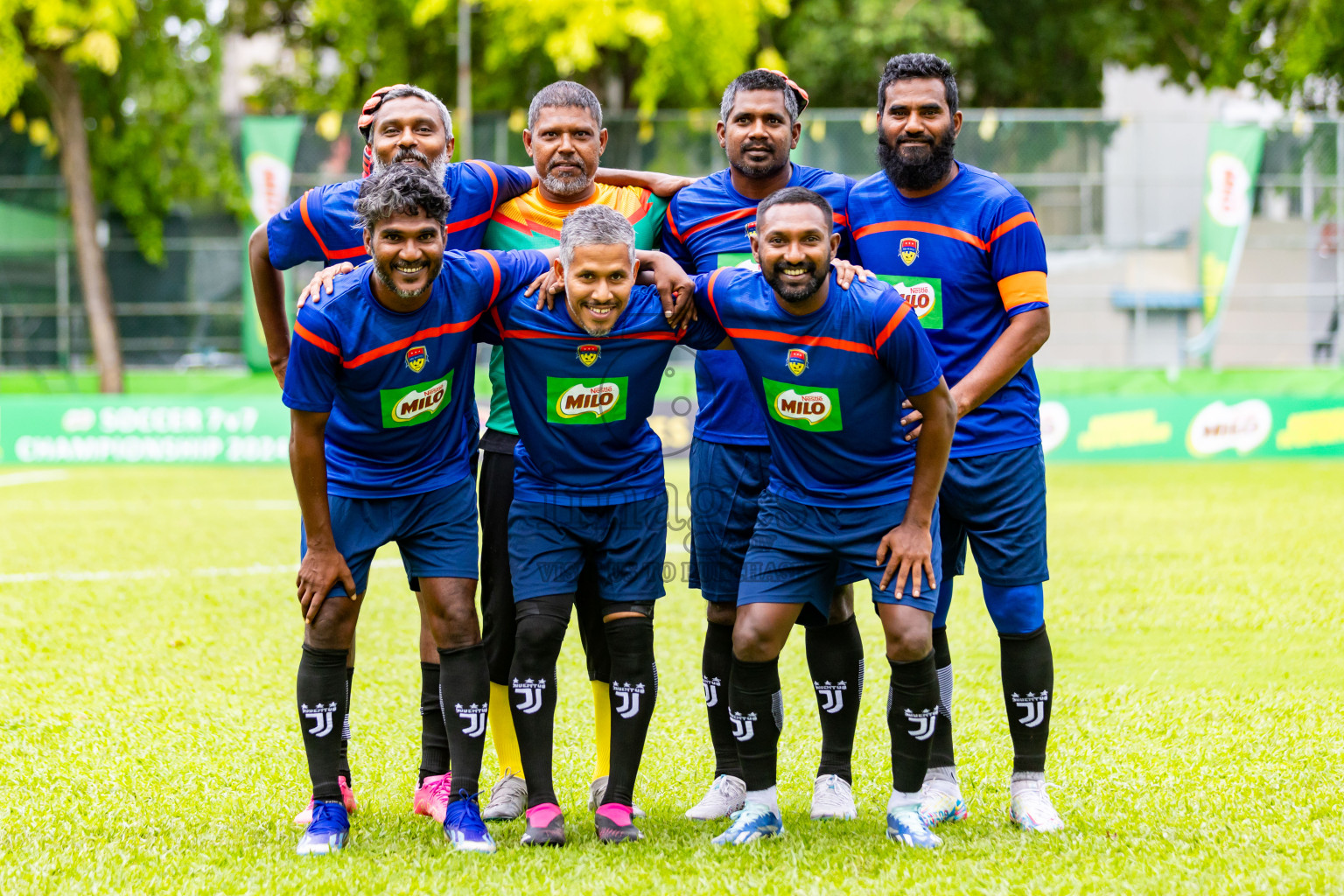 Day 1 of MILO Soccer 7 v 7 Championship 2024 was held at Henveiru Stadium in Male', Maldives on Thursday, 23rd April 2024. Photos: Nausham Waheed / images.mv