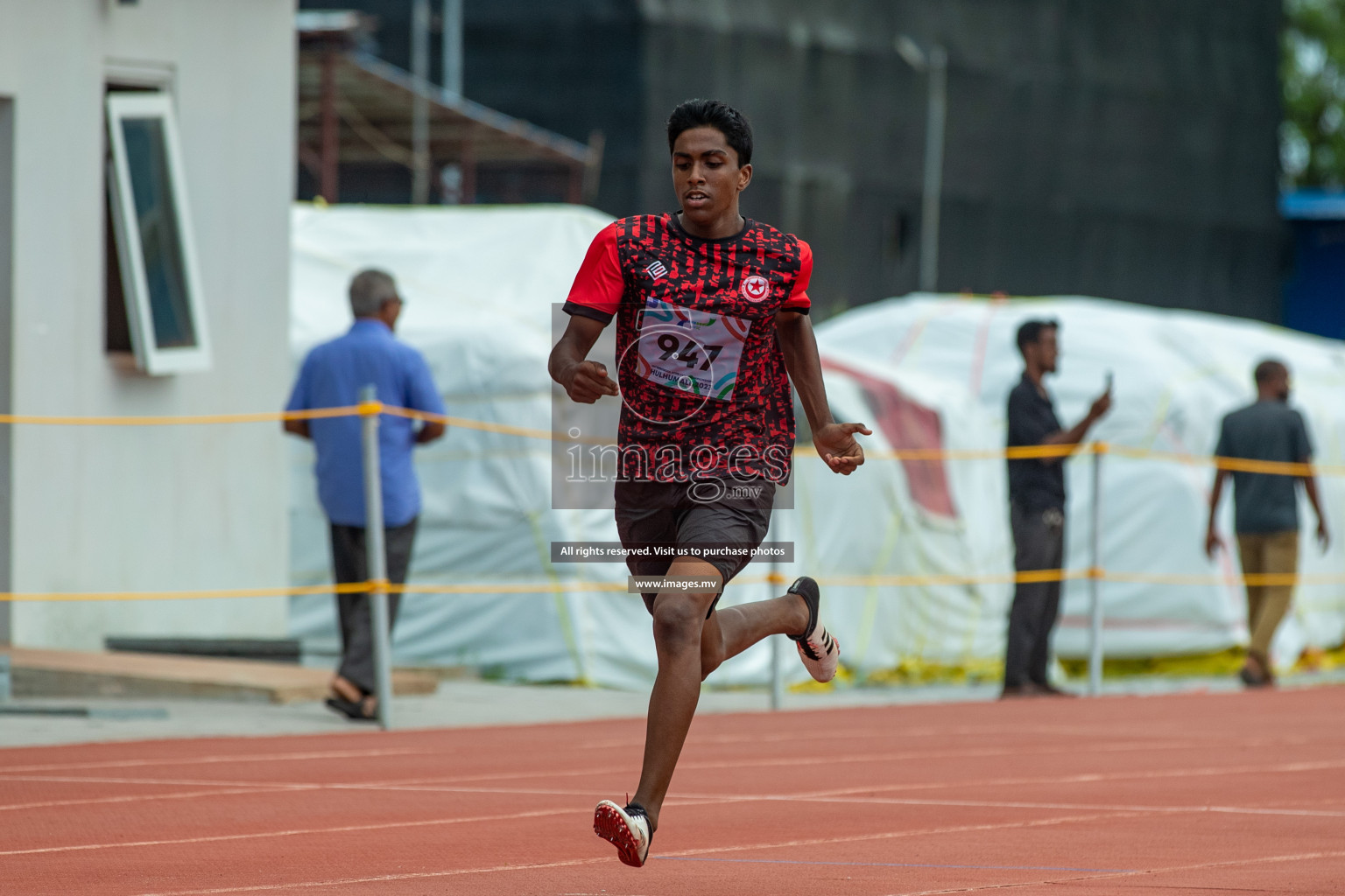 Day two of Inter School Athletics Championship 2023 was held at Hulhumale' Running Track at Hulhumale', Maldives on Sunday, 15th May 2023. Photos: Nausham Waheed / images.mv