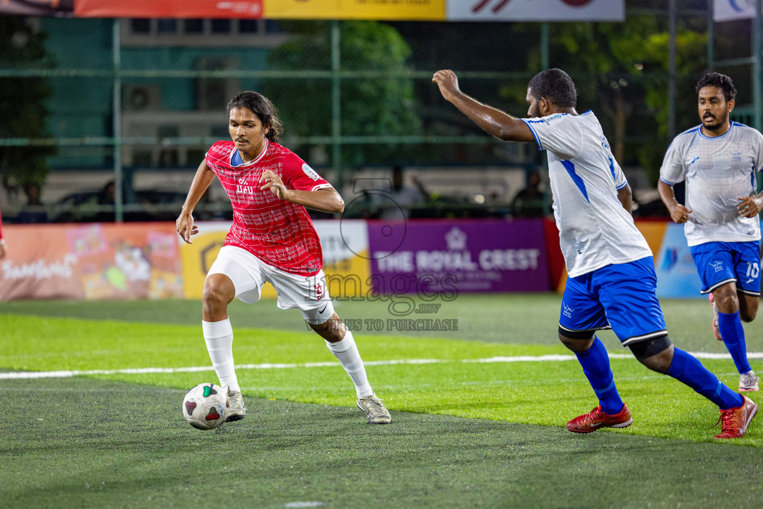 MMA vs CRIMINAL COURT in Club Maldives Classic 2024 held in Rehendi Futsal Ground, Hulhumale', Maldives on Friday, 6th September 2024. 
Photos: Hassan Simah / images.mv