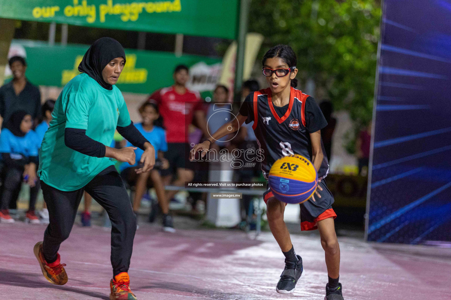 Day4 of Slamdunk by Sosal on 15th April 2023 held in Male'. Photos: Ismail Thoriq / images.mv