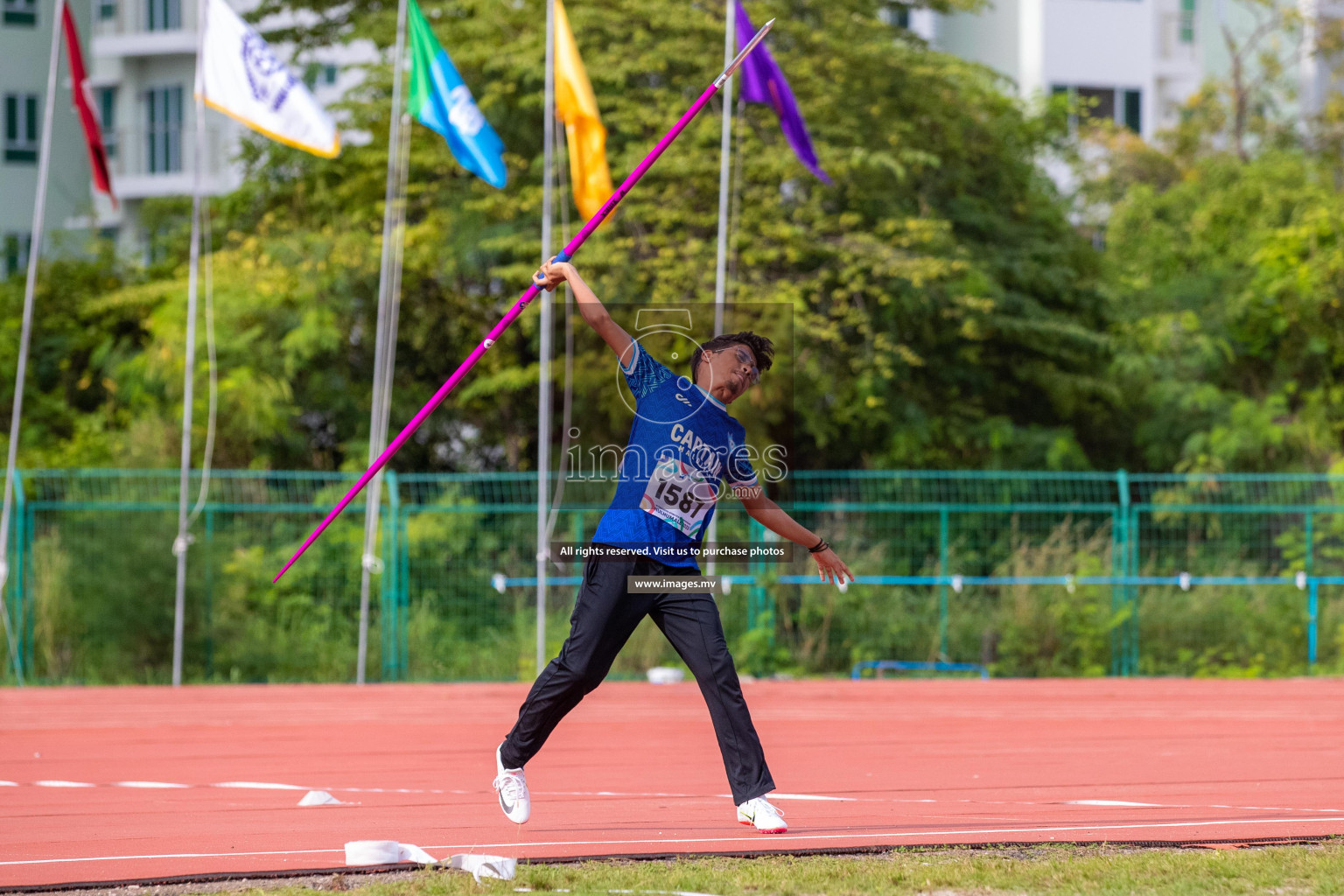 Day three of Inter School Athletics Championship 2023 was held at Hulhumale' Running Track at Hulhumale', Maldives on Tuesday, 16th May 2023. Photos: Nausham Waheed / images.mv