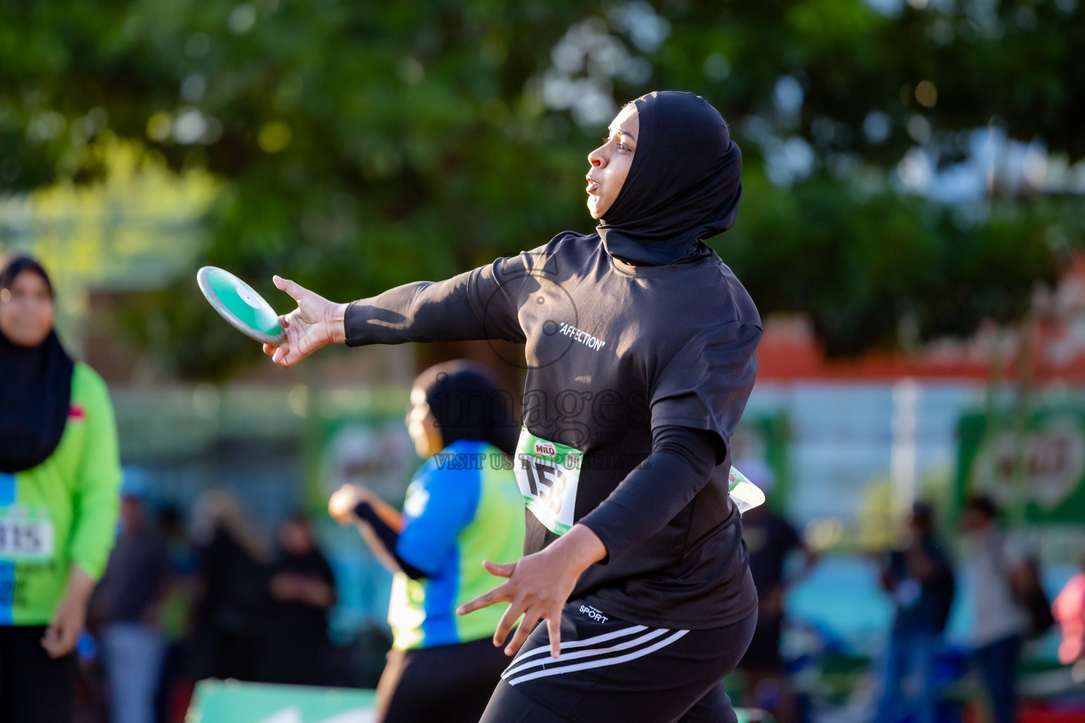 Day 1 of 12th Milo Association Championships was held in Ekuveni Track at Male', Maldives on Thursday, 24th April 2025. Photos: Nausham Waheed / images.mv