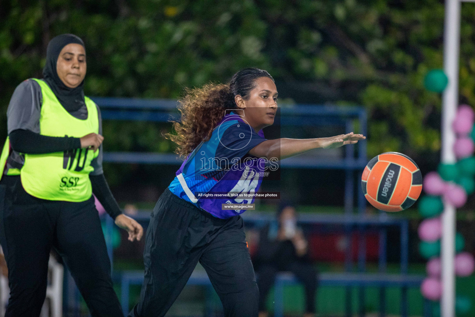 Day 6 of 20th Milo National Netball Tournament 2023, held in Synthetic Netball Court, Male', Maldives on 4th June 2023 Photos: Nausham Waheed/ Images.mv