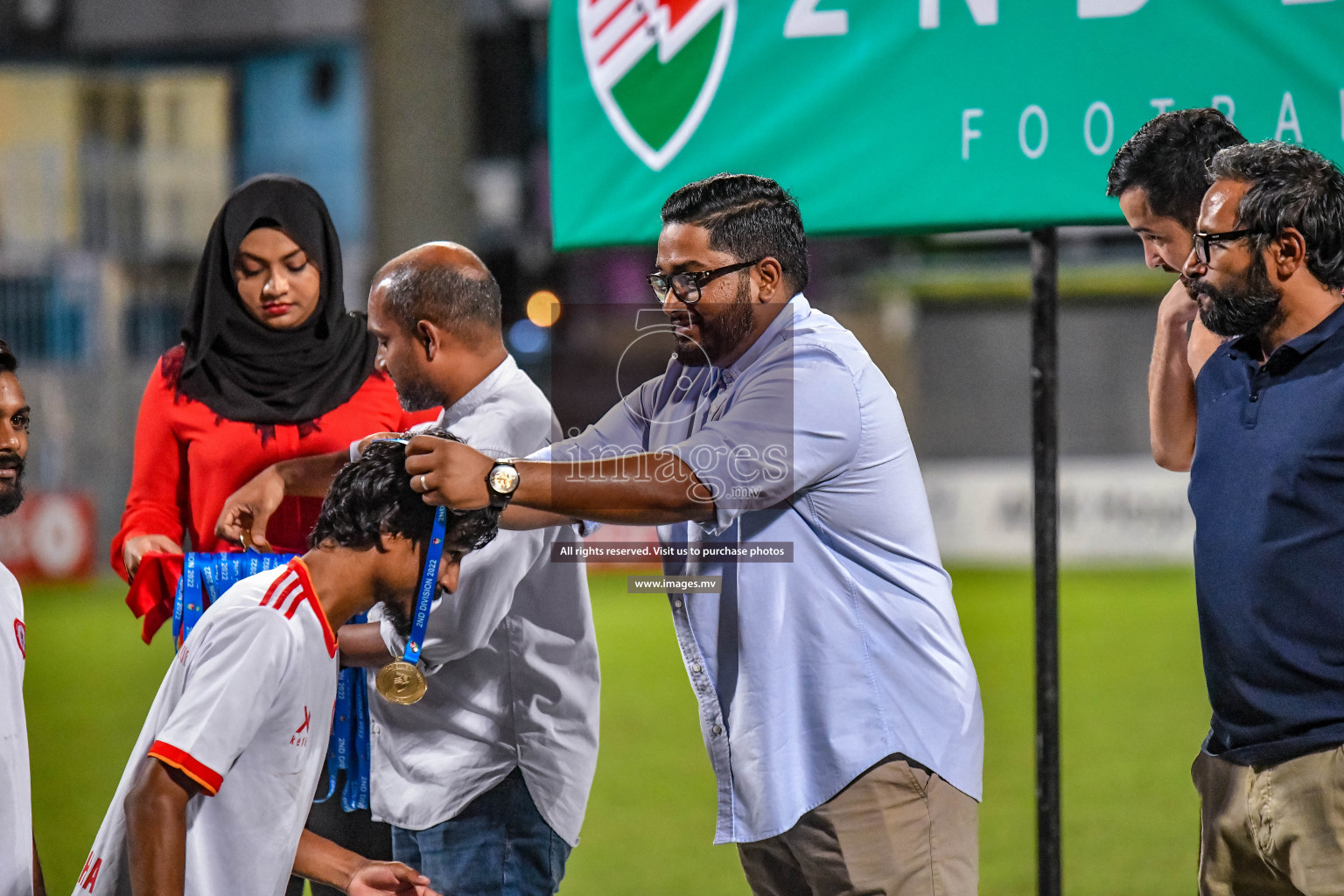 Buru Sports Club vs CLUB Teenage in the Final of 2nd Division 2022 on 17th Aug 2022, held in National Football Stadium, Male', Maldives Photos: Nausham Waheed / Images.mv