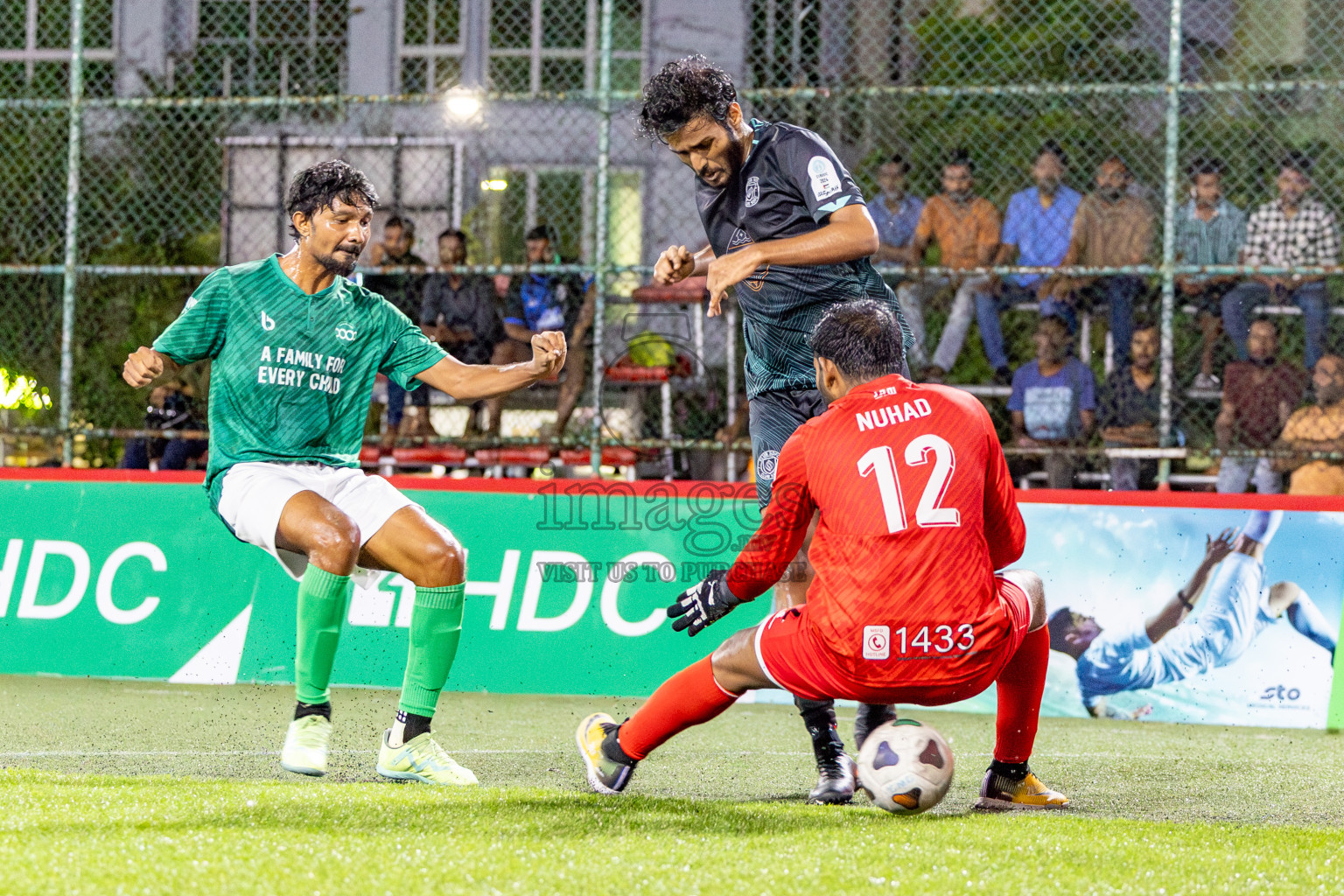 SDFC VS TEAM BADHAHI in Club Maldives Classic 2024 held in Rehendi Futsal Ground, Hulhumale', Maldives on Monday, 9th September 2024. Photos: Nausham Waheed / images.mv