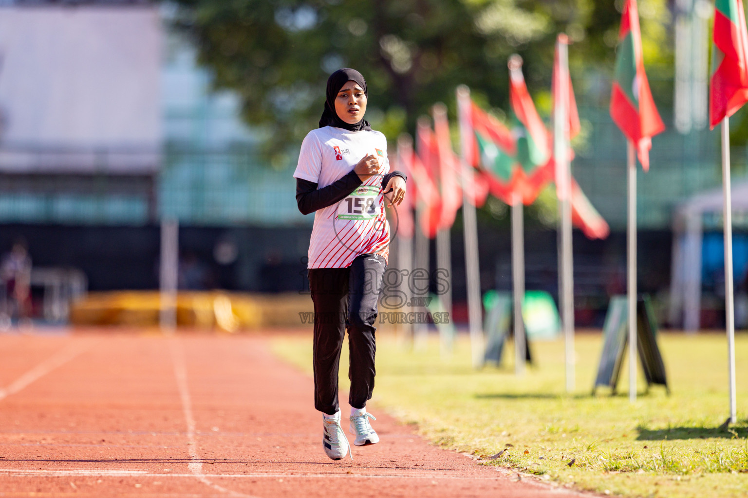 Day 2 of 12th Milo Association Championships was held in Ekuveni Track at Male', Maldives on Friday, 25th April 2025. 
Photos: Hassan Simah / images.mv