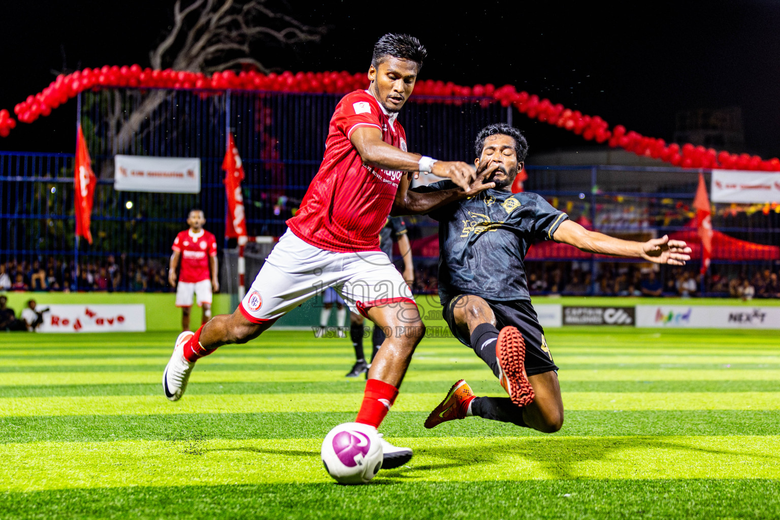 CC Sports Club vs Afro SC in the final of Eydhafushi Futsal Cup 2024 was held on Wednesday , 17th April 2024, in B Eydhafushi, Maldives Photos: Nausham Waheed / images.mv