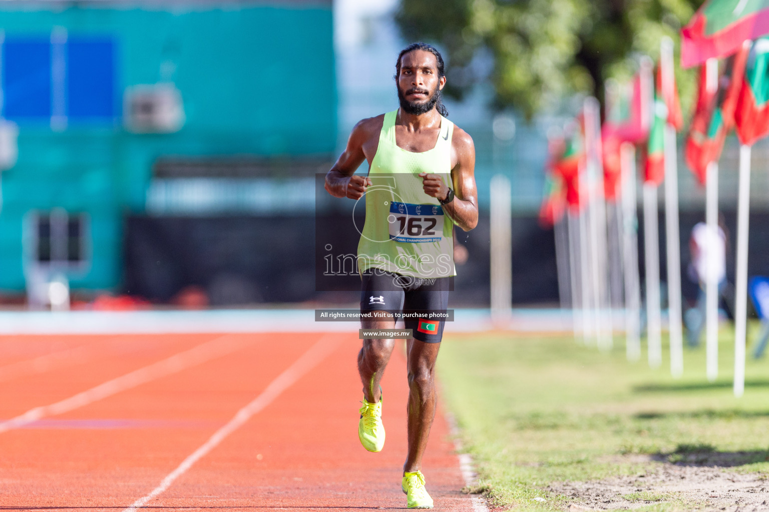 Day 2 of National Athletics Championship 2023 was held in Ekuveni Track at Male', Maldives on Saturday, 25th November 2023. Photos: Nausham Waheed / images.mv