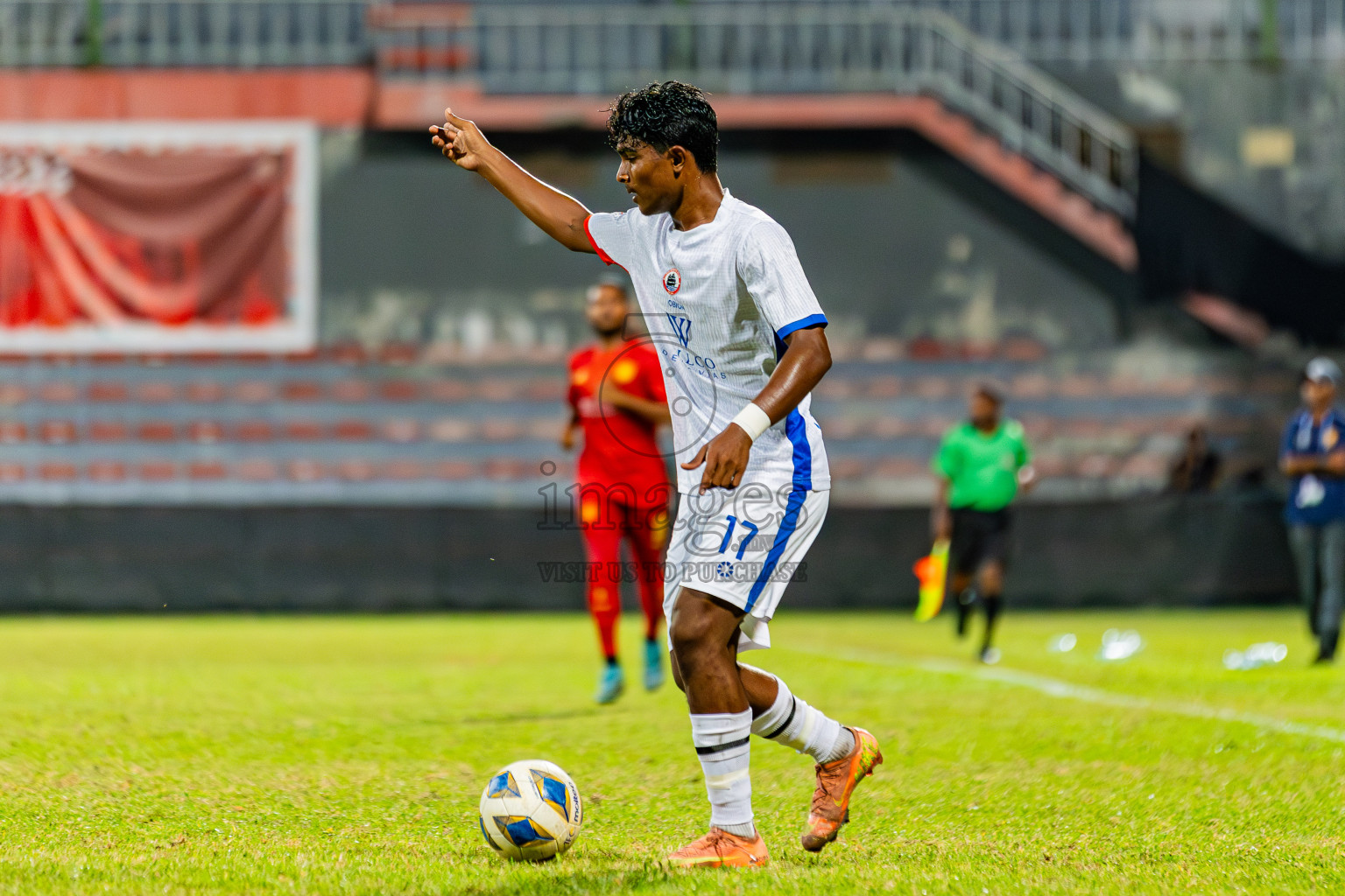 ODI Sport Club vs Victory Sports Club in Dhivehi Premier League 2025/26 held in National Football Stadium, Male', Maldives on Thursday, 2nd October 2025. Photos: Areef Adam / Images.mv