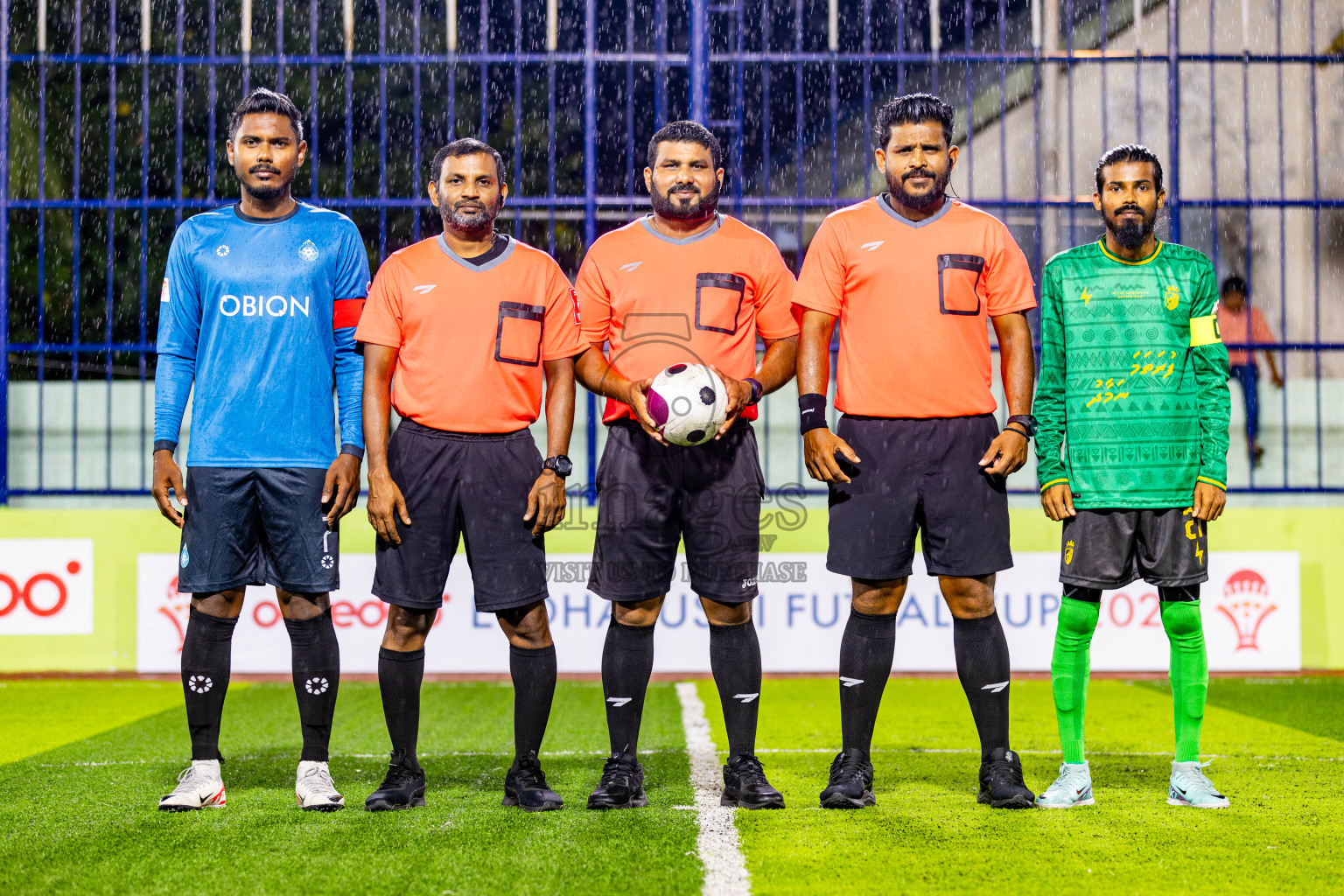 Eightyfour FC vs Muring FC in Day 3 of Eydhafushi Futsal Cup 2024 was held on Wednesday, 10th April 2024, in B Eydhafushi, Maldives Photos: Nausham Waheed / images.mv