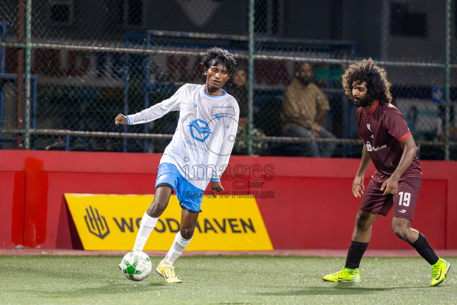 Smartown FC vs Maldives Post Limited in Day 7 of Office League 2025 was held on Tuesday, 22nd April 2025 in Hulhumale', Maldives. Photos: Ismail Thoriq / images.mv