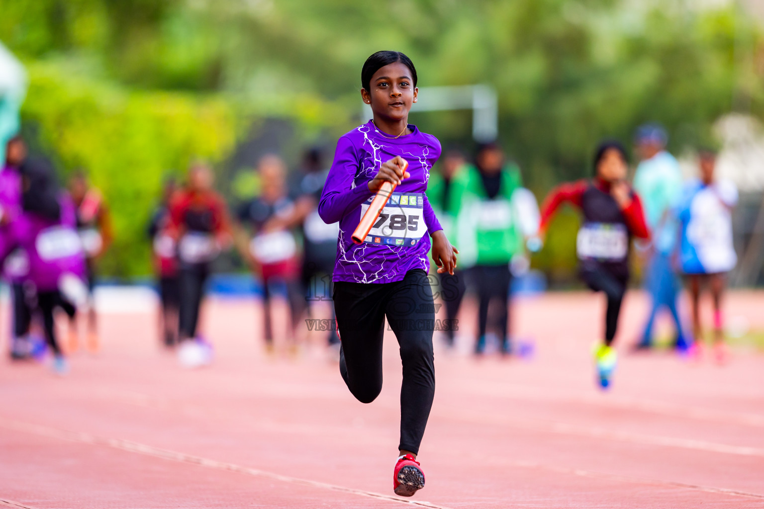 Day 5 of MWSC Interschool Athletics Championships 2024 held in Hulhumale Running Track, Hulhumale, Maldives on Wednesday, 13th November 2024. Photos by: Nausham Waheed / Images.mv