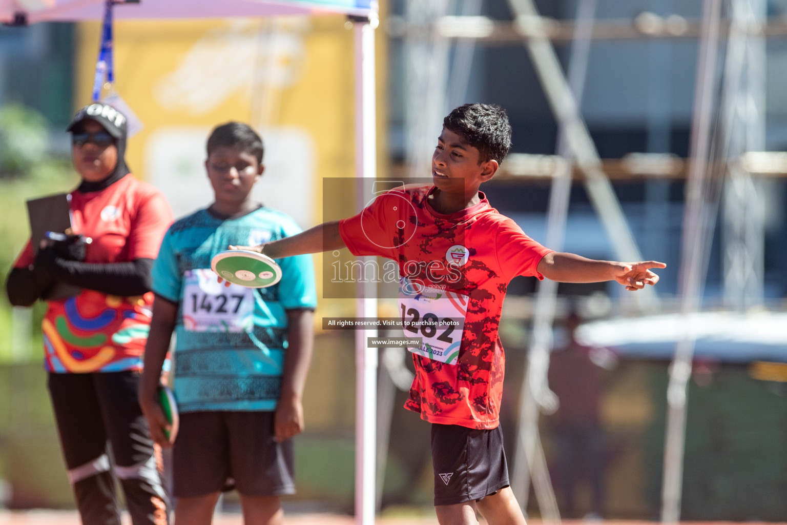 Day four of Inter School Athletics Championship 2023 was held at Hulhumale' Running Track at Hulhumale', Maldives on Wednesday, 17th May 2023. Photos: Nausham Waheed/ images.mv