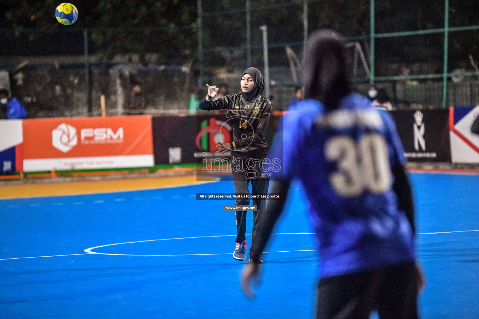 Day 16 of Milo 6th Inter Office Handball Tournament 2022 - Photos by Nausham Waheed