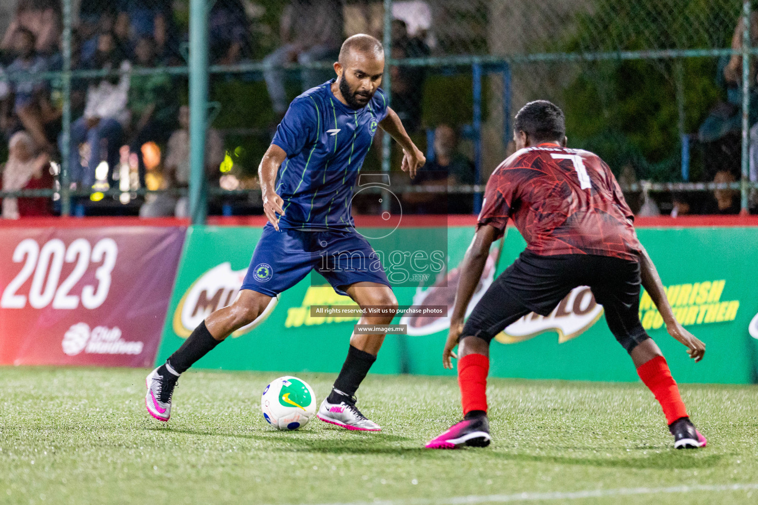 Club Immigration vs Police Club in Club Maldives Cup 2023 held in Hulhumale, Maldives, on Sunday, 16th July 2023 Photos: Ismail Thoriq / images.mv