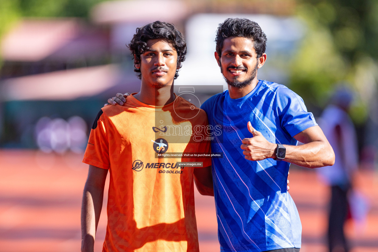 Day 2 of National Athletics Championship 2023 was held in Ekuveni Track at Male', Maldives on Saturday, 25th November 2023. Photos: Nausham Waheed / images.mv