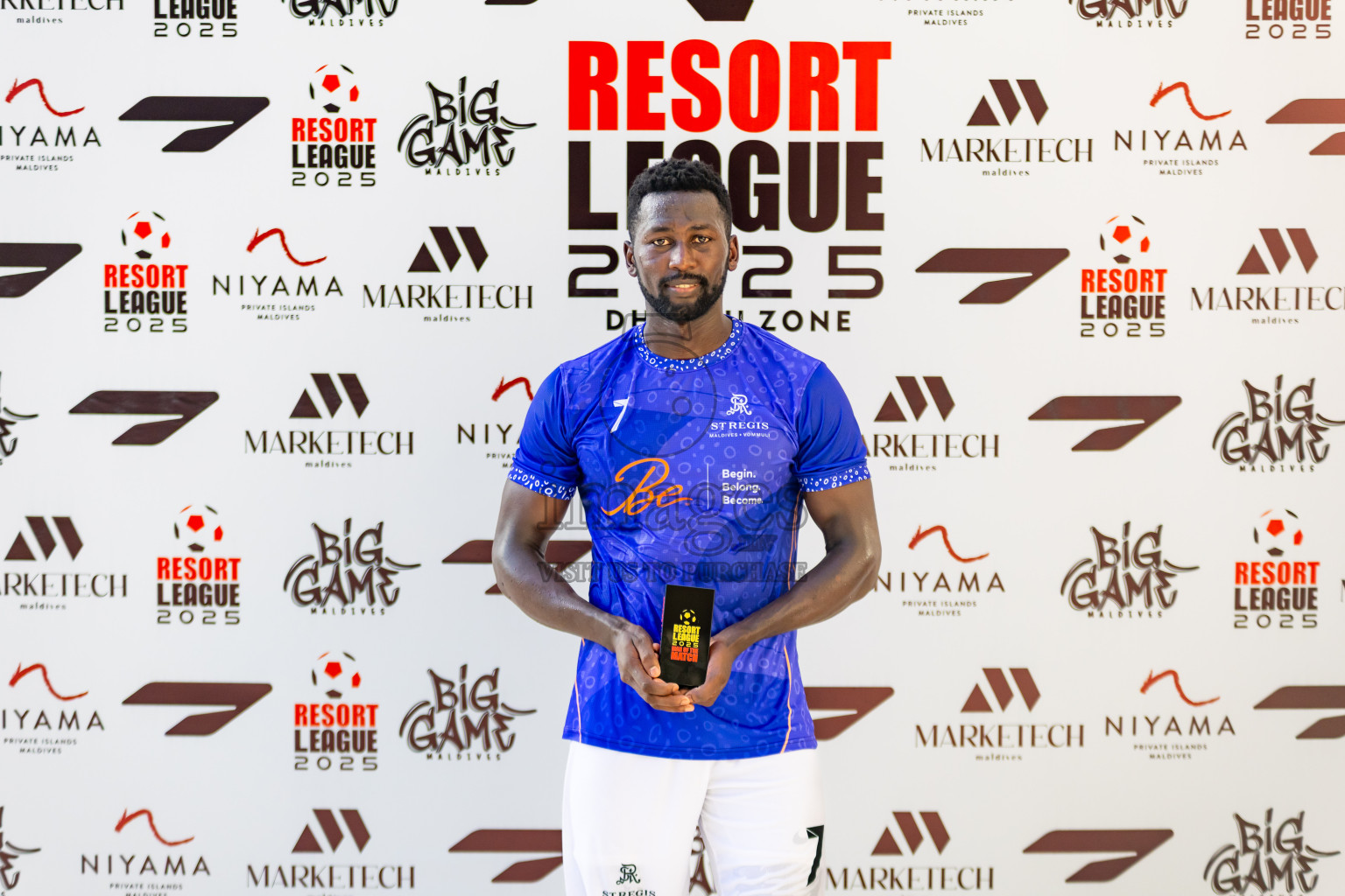 ST Regis vs Iruveli in Day 6 of Resort League 2025 (Dhaalu Zone) was held on Tuesday, 20th May 2025 in Niyama Private island, Dhaalu Atoll, Maldives. Photos: Nausham Waheed / images.mv