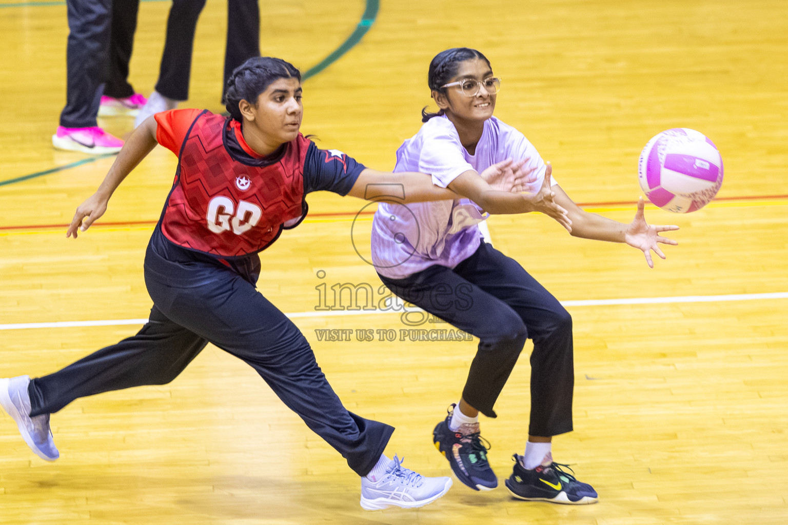 Day 12 of 26th Inter-School Netball Tournament 2025 was held in Social Center Indoor Hall on Thursday, 30th October 2025. Photos: Ismail Thoriq / images.mv