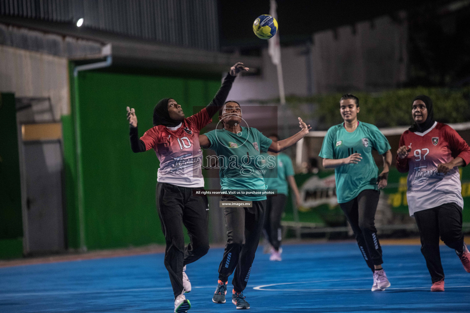 Milo 8th National Handball Tournament Day3, 17th December 2021, at Handball Ground, Male', Maldives. Photos by Nausham Waheed