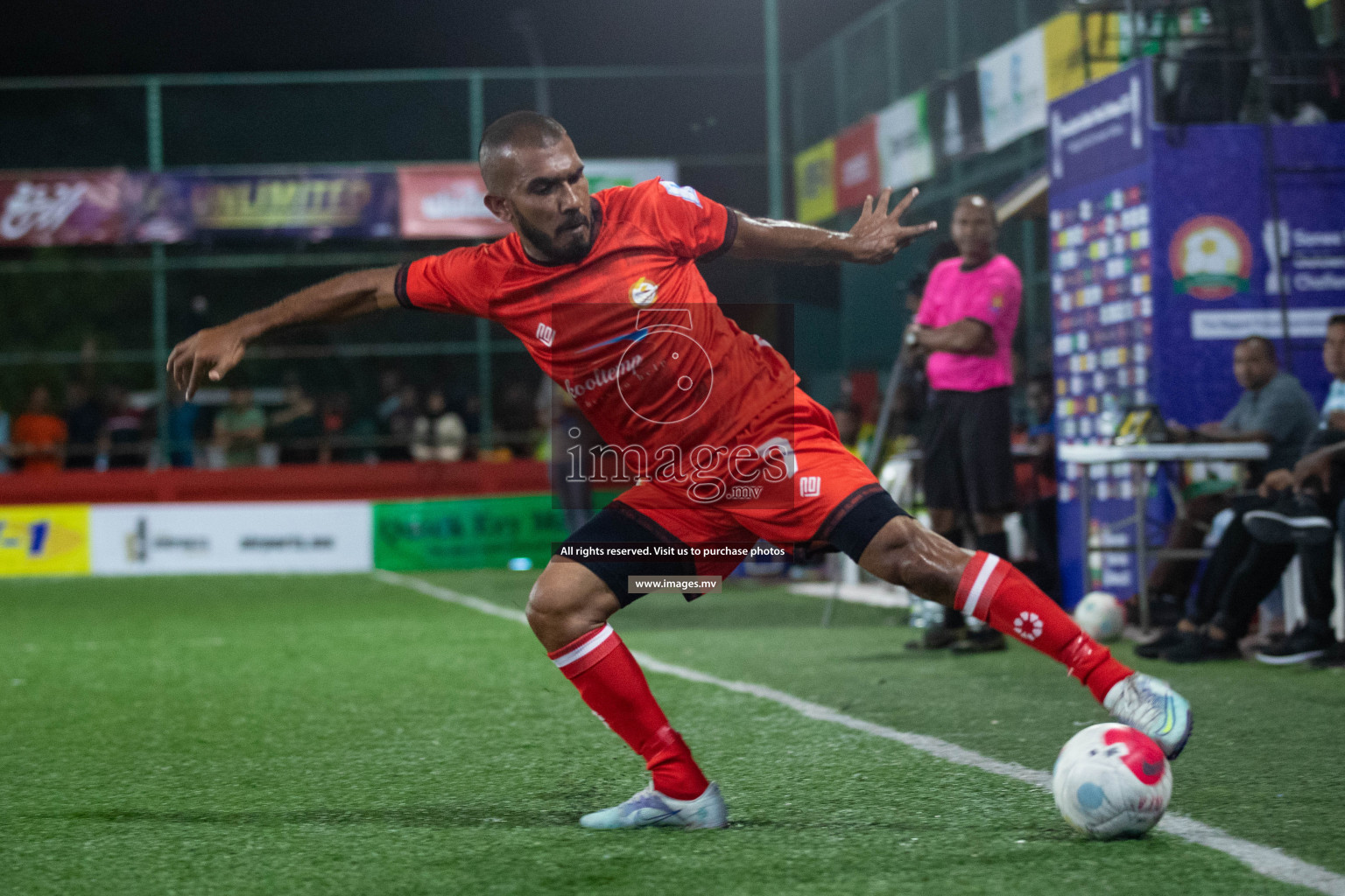 HA. Dhidhdhoo vs HA. Filladhoo in Day 3 of Golden Futsal Challenge 2023 on 07 February 2023 in Hulhumale, Male, Maldives