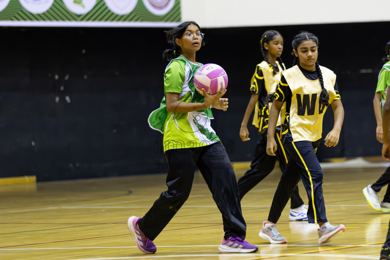 Day 1 of Inter-School Netball Tournament 2025 was held in Social Center Indoor Hall on Saturday, 18th October 2025. Photos: Areef Adam / images.mv