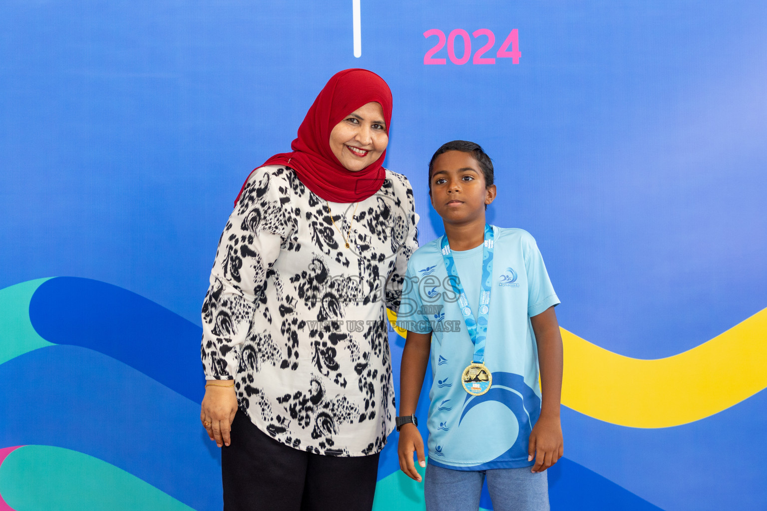 Closing of BML 5th National Swimming Kids Festival 2024 held in Hulhumale', Maldives on Saturday, 23rd November 2024.
Photos: Ismail Thoriq / images.mv