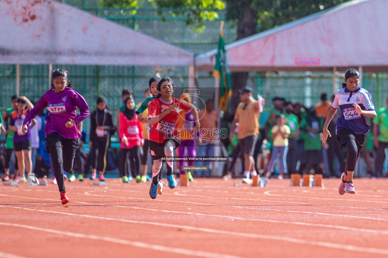 Day 1 of Inter-School Athletics Championship held in Male', Maldives on 22nd May 2022. Photos by: Maanish / images.mv