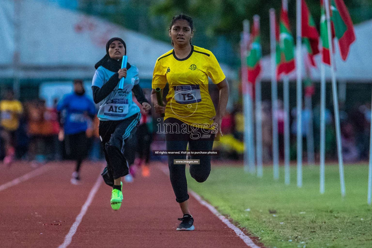 Day 3 of Inter-School Athletics Championship held in Male', Maldives on 25th May 2022. Photos by: Maanish / images.mv