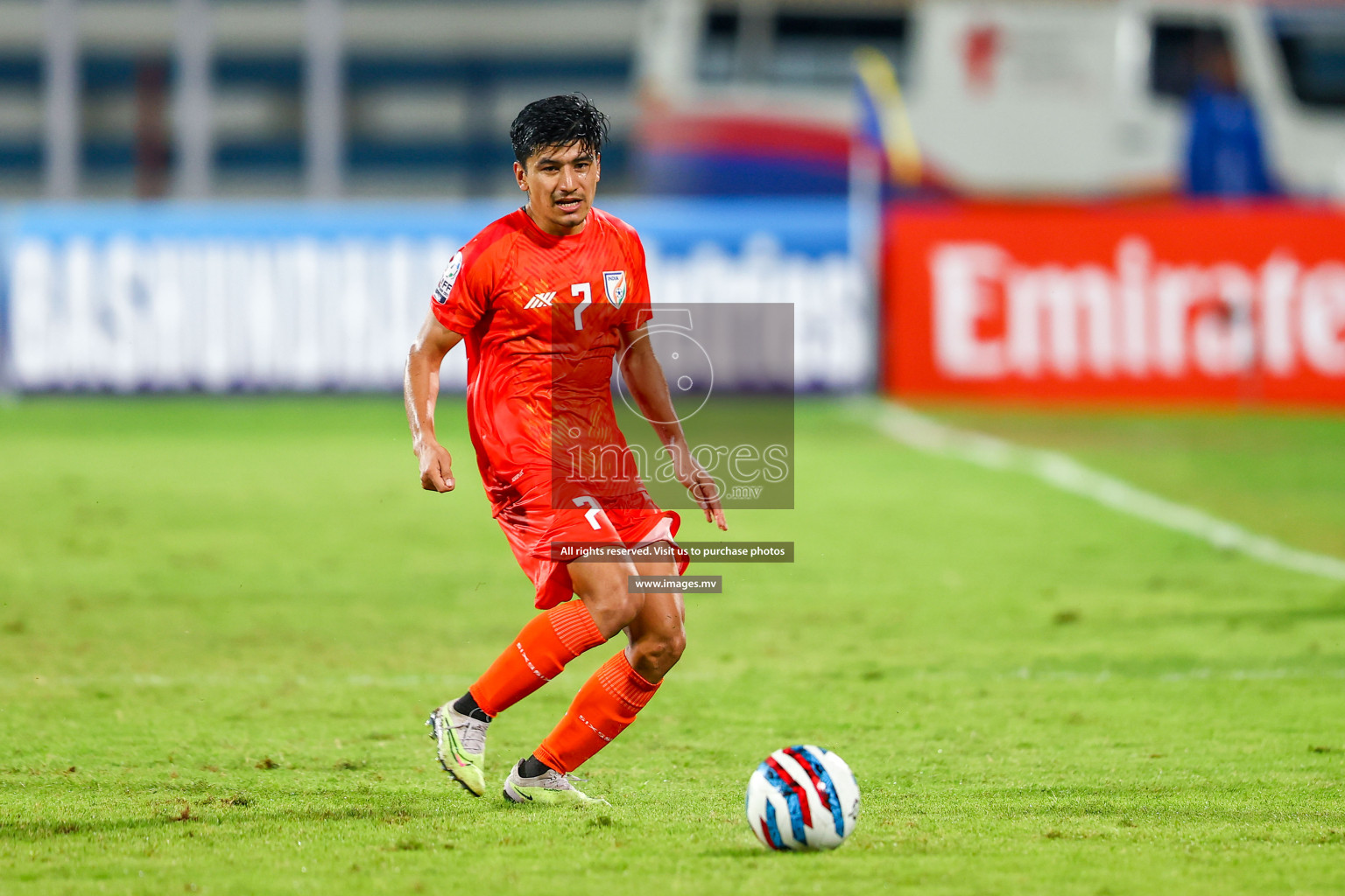 Nepal vs India in SAFF Championship 2023 held in Sree Kanteerava Stadium, Bengaluru, India, on Saturday, 24th June 2023. Photos: Hassan Simah,  / images.mv