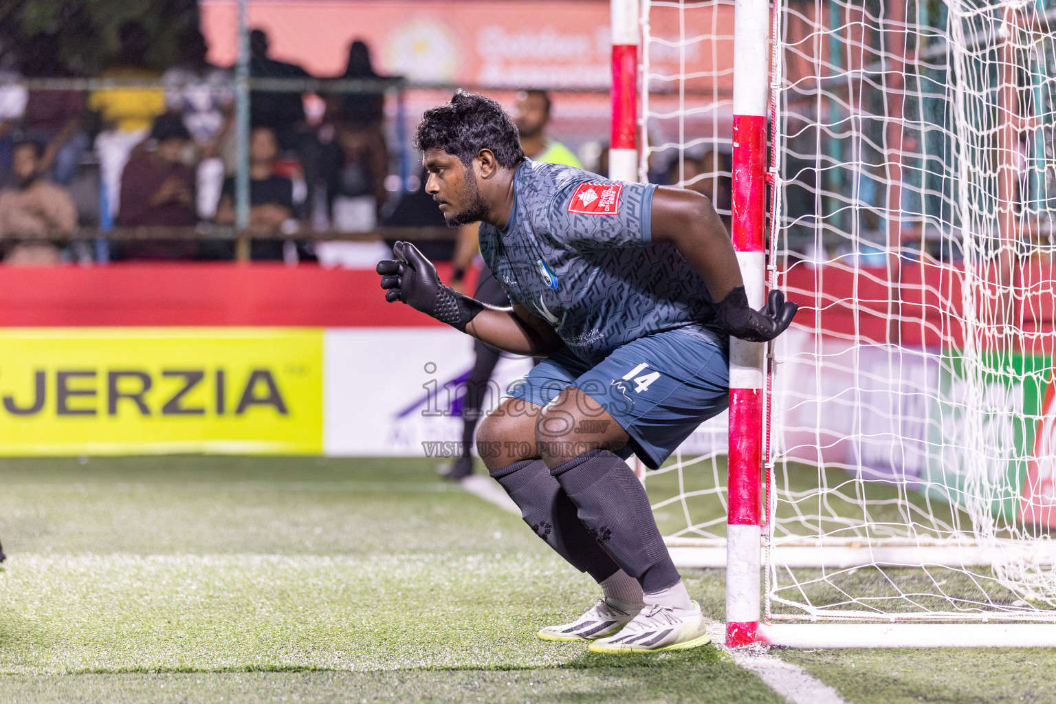 HDh Hanimaadhoo vs HDh Makunudhoo in Day 5 of Golden Futsal Challenge 2025 on Thursday, 9th January 2025, in Hulhumale', Maldives 
Photos: Hassan Simah / images.mv