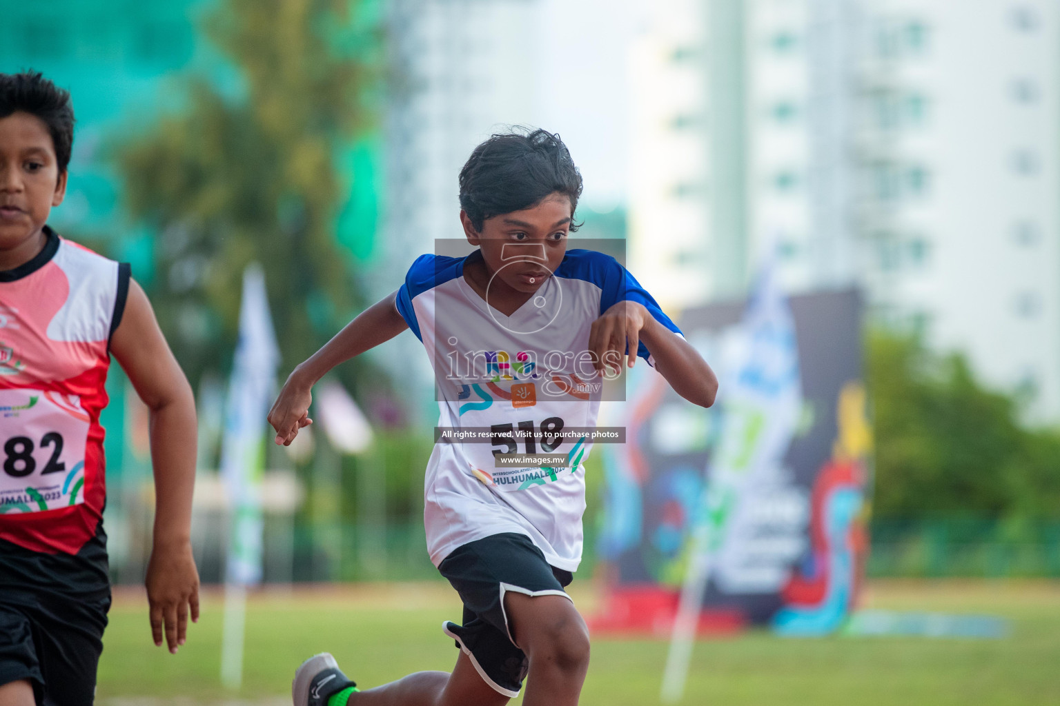 Day three of Inter School Athletics Championship 2023 was held at Hulhumale' Running Track at Hulhumale', Maldives on Tuesday, 16th May 2023. Photos: Nausham Waheed / images.mv