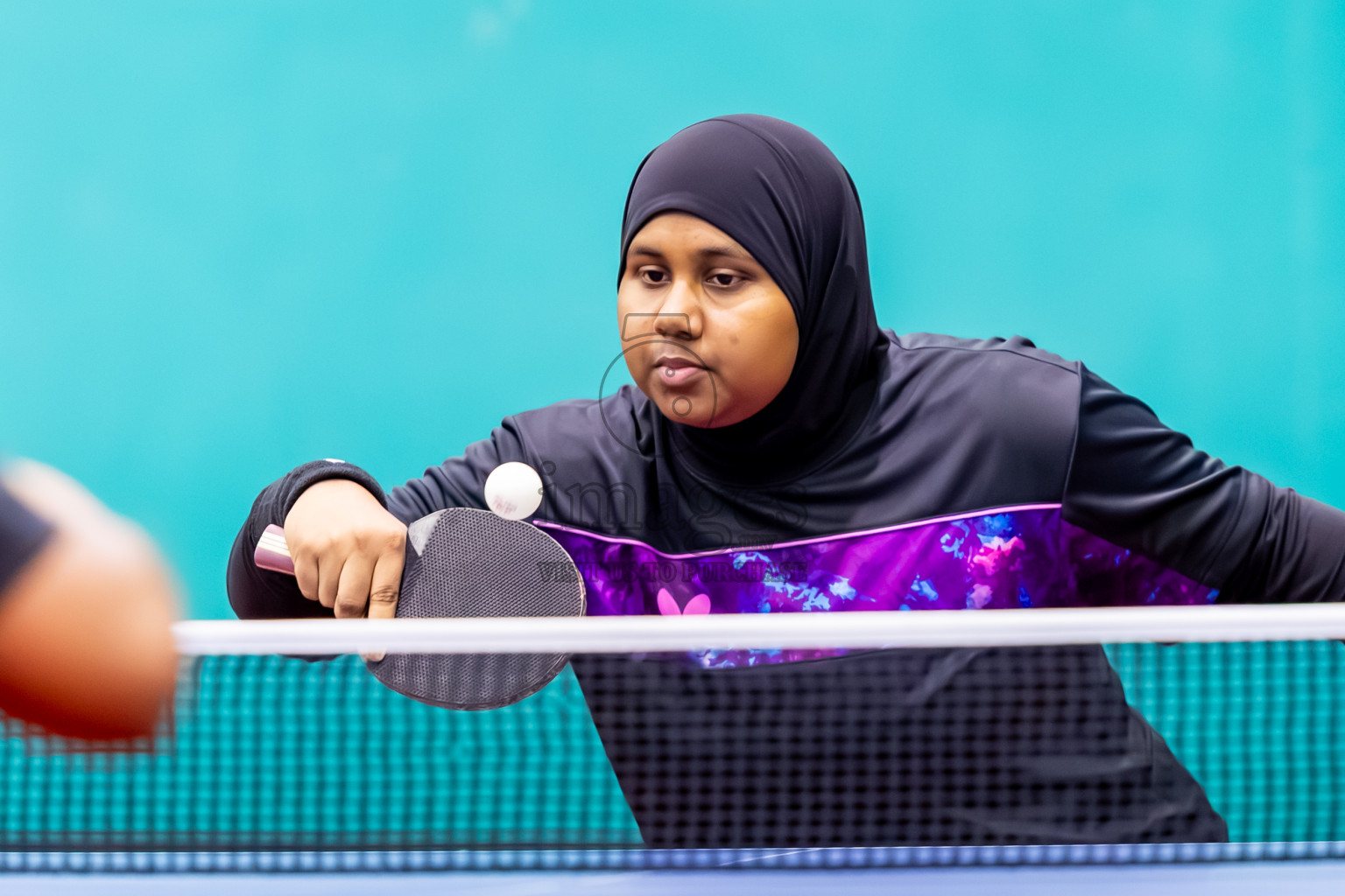 Finals of 30th Table Tennis Association Championship 2025 was held on Saturday, 20th September 2025 in Male' TT Hall, Male', Maldives. Photos: Nausham Waheed / images.mv