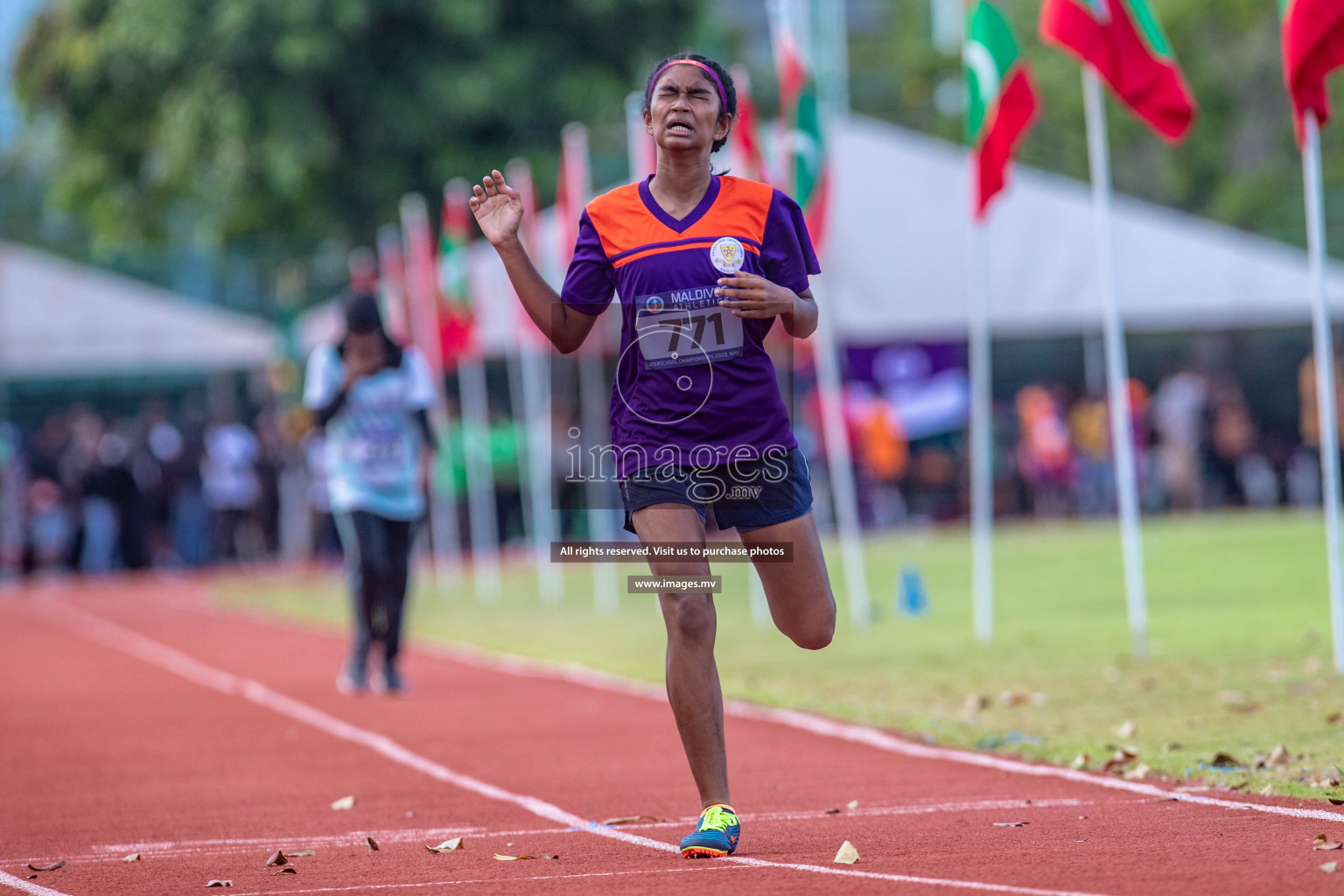 Day 1 of Inter-School Athletics Championship held in Male', Maldives on 22nd May 2022. Photos by: Nausham Waheed / images.mv