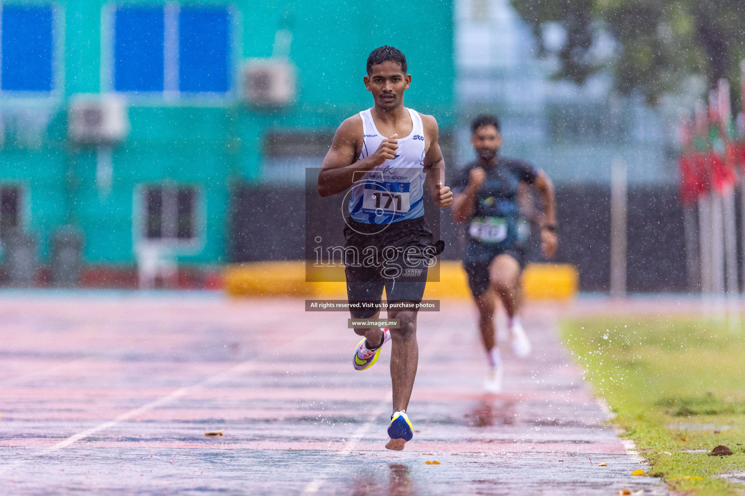 Day 2 of National Athletics Championship 2023 was held in Ekuveni Track at Male', Maldives on Friday, 24th November 2023. Photos: Nausham Waheed / images.mv