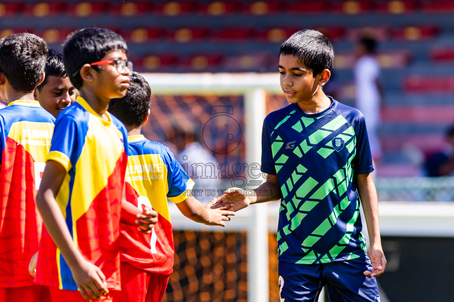 Day 1 of Under 10 MILO Academy Championship 2024 was held at National Stadium in Male', Maldives on Friday, 26th April 2024. Photos: Nausham Waheed / images.mv