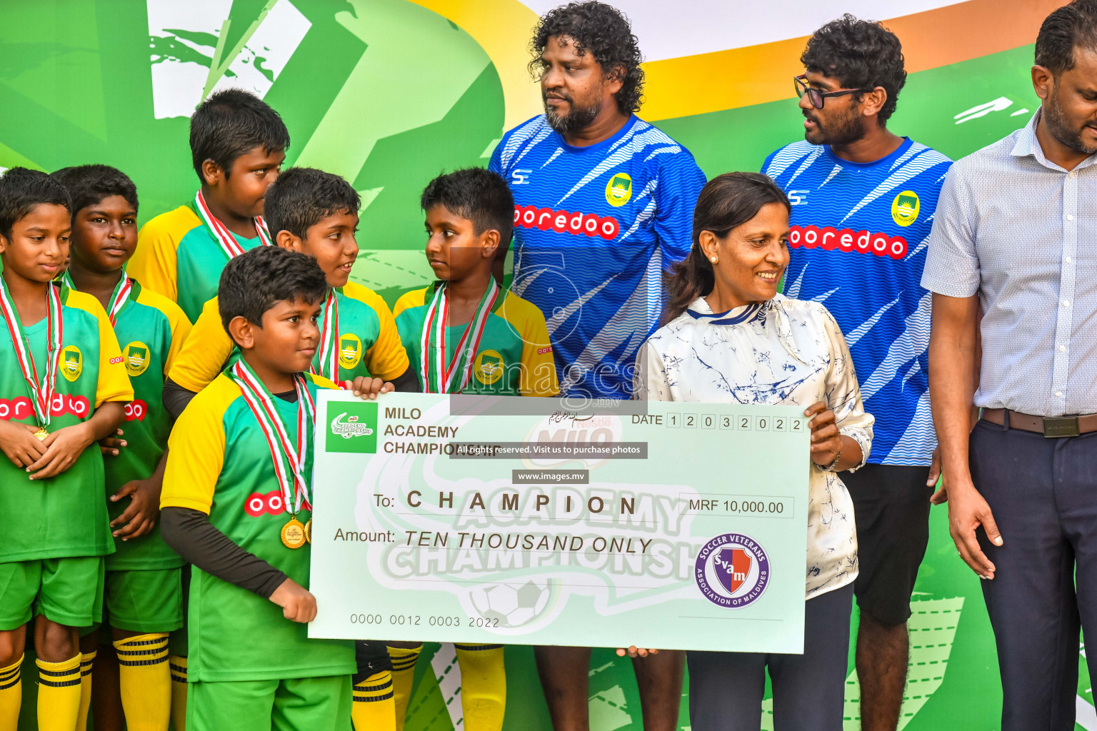 Day 2 of MILO Academy Championship 2022 held in Male' Maldives on Friday, 11th March 2021. Photos by: Nausham Waheed