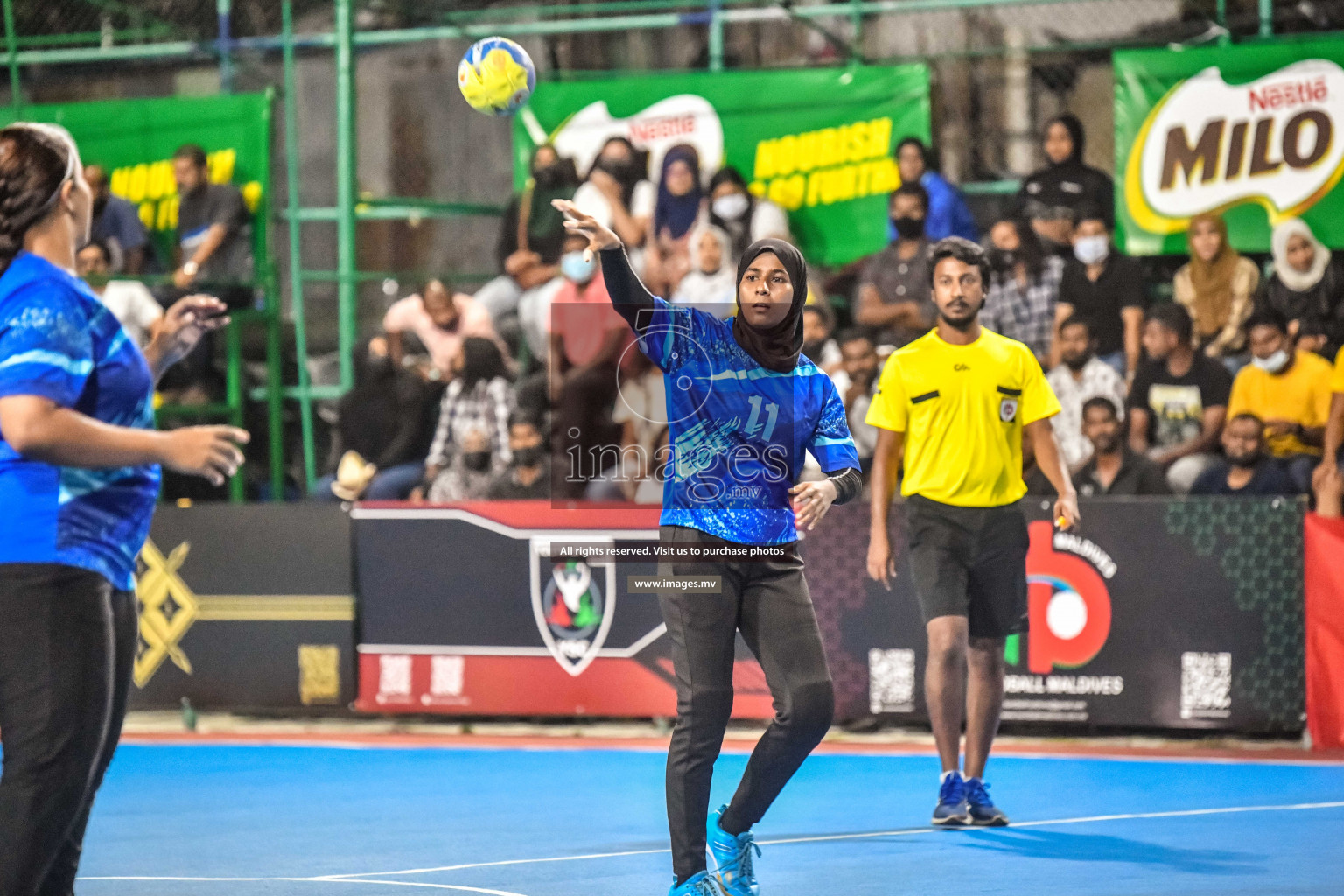 Day 16 of Milo 6th Inter Office Handball Tournament 2022 - Photos by Nausham Waheed