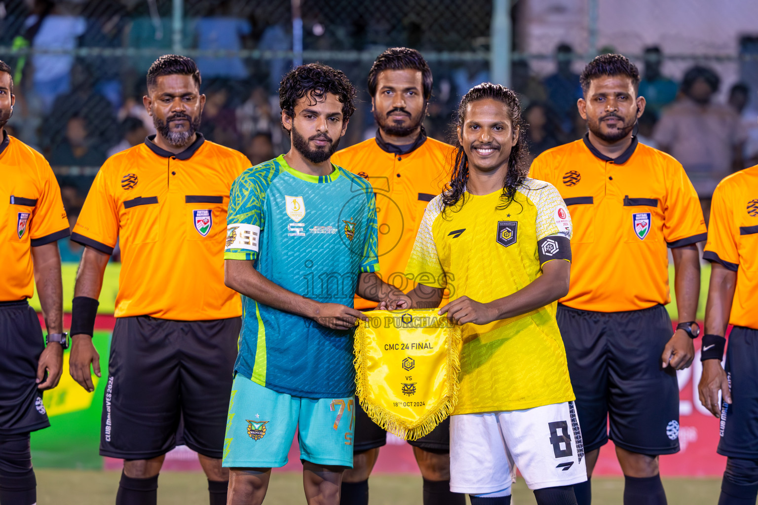 WAMCO vs RRC in the Final of Club Maldives Cup 2024 was held in Rehendi Futsal Ground, Hulhumale', Maldives on Friday, 18th October 2024. Photos: Ismail Thoriq / images.mv