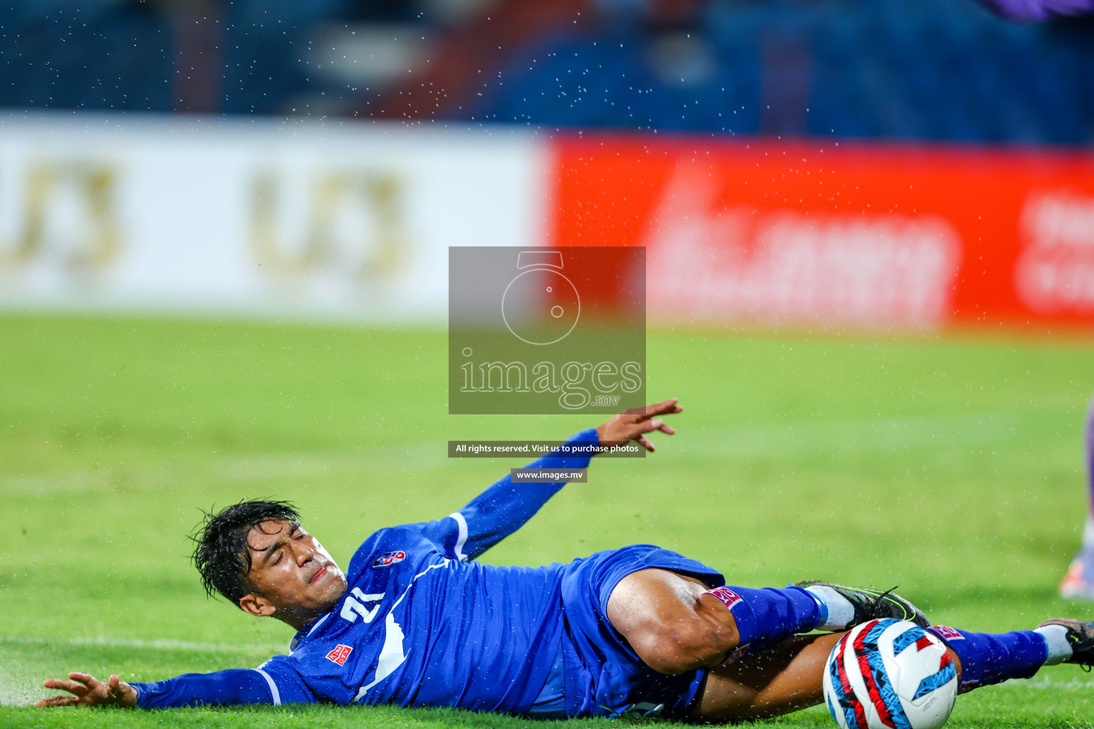 Nepal vs India in SAFF Championship 2023 held in Sree Kanteerava Stadium, Bengaluru, India, on Saturday, 24th June 2023. Photos: Nausham Waheed / images.mv