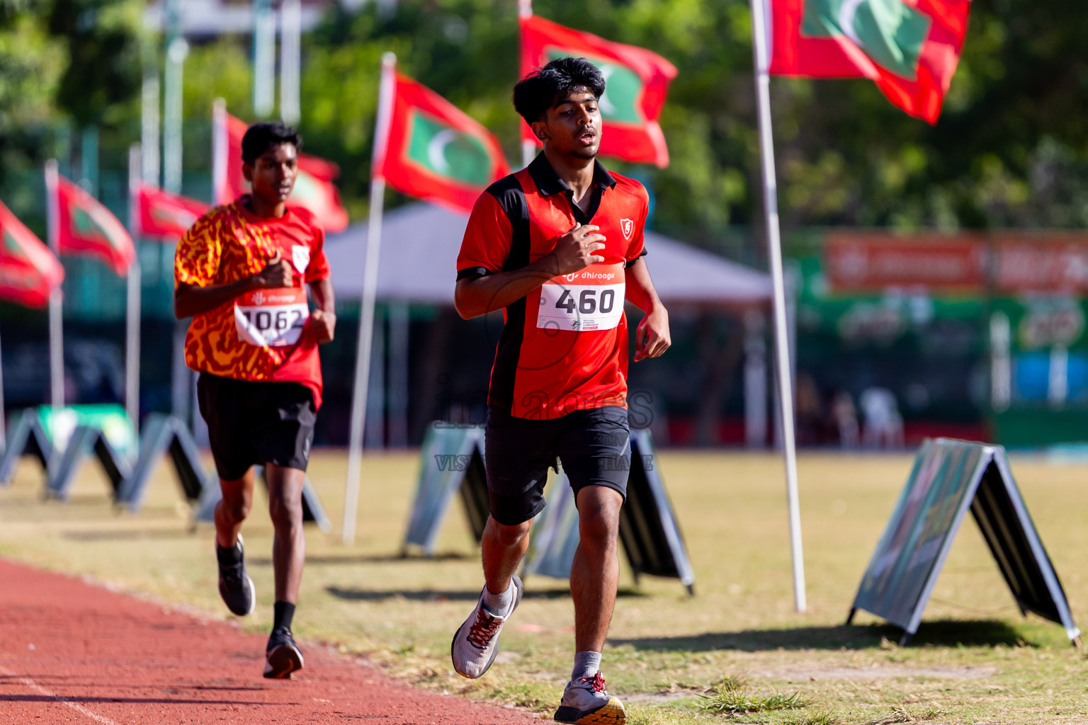 Day 2 of Inter-school Athletics Championship 2025 held in Ekuveni Synthetic Track, Male', Maldives on Tuesday, 07th October 2025. Photos by: Nausham Waheed / Images.mv