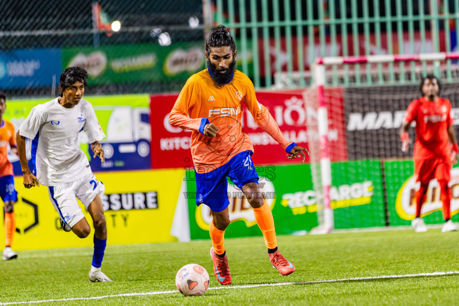 FSM vs FENAKA in Day 5 of Club Maldives Cup 2025 was held in Rehendhi Futsal Ground, Hulhumale', Maldives on Friday, 3rd October 2025. Photos: Areef Adam / Images.mv