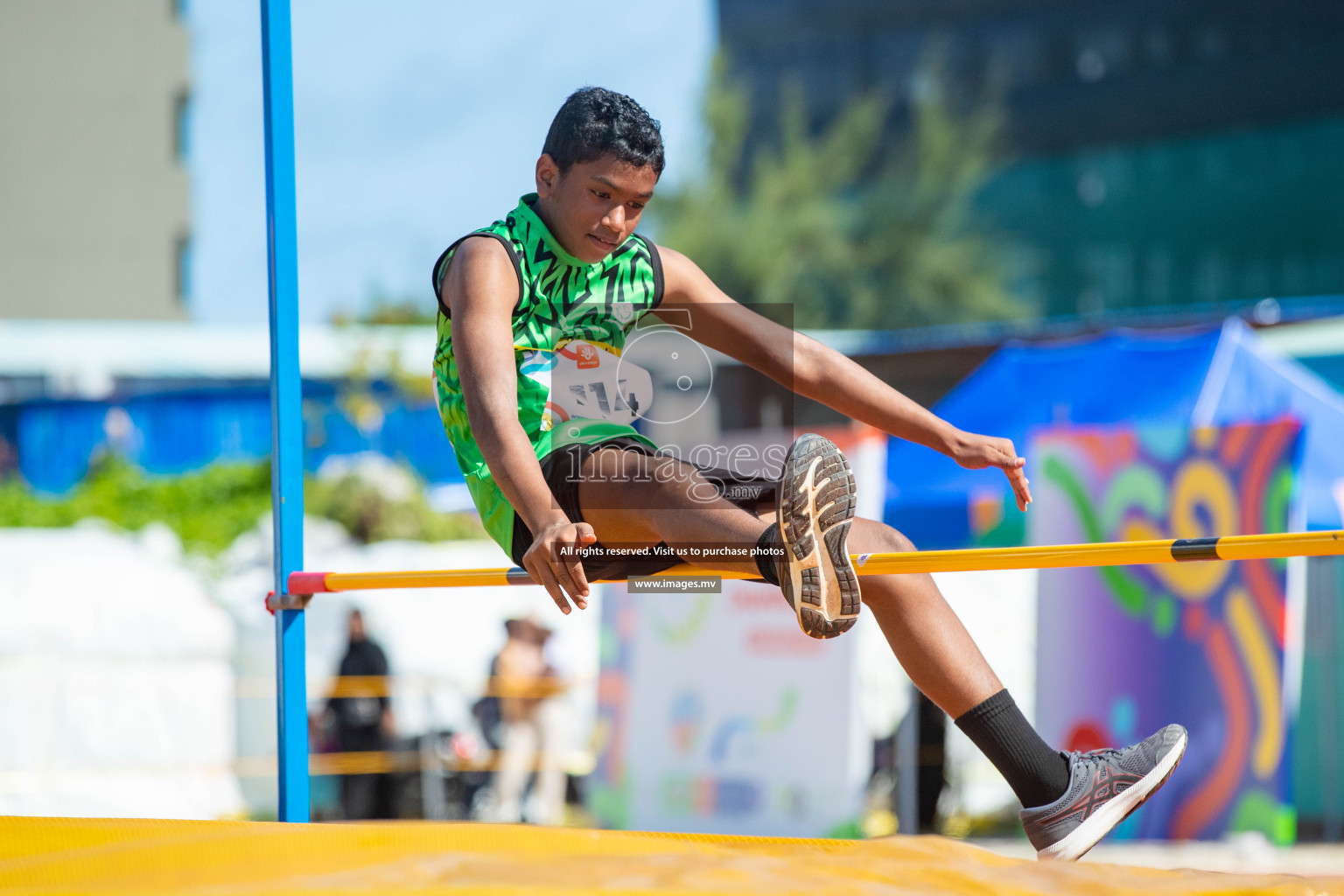 Day three of Inter School Athletics Championship 2023 was held at Hulhumale' Running Track at Hulhumale', Maldives on Tuesday, 16th May 2023. Photos: Nausham Waheed / images.mv