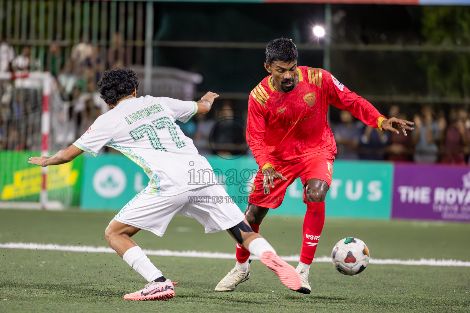 Maldivian vs Club WAMCO in Quarter Finals of Club Maldives Cup 2024 held in Rehendi Futsal Ground, Hulhumale', Maldives on Wednesday, 9th October 2024. Photos: Ismail Thoriq / images.mv