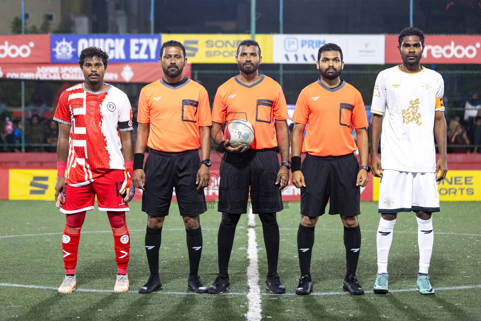 M Naalaafushi vs M Dhiggaru in Day 19 of Golden Futsal Challenge 2024 was held on Friday, 2nd February 2024 in Hulhumale', Maldives Photos: Nausham Waheed / images.mv