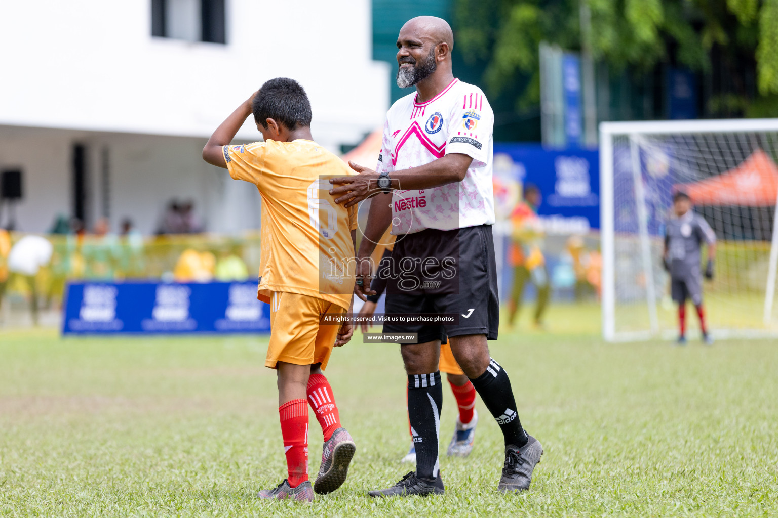 Day 2 of Nestle kids football fiesta, held in Henveyru Football Stadium, Male', Maldives on Thursday, 12th October 2023 Photos: Nausham Waheed Images.mv