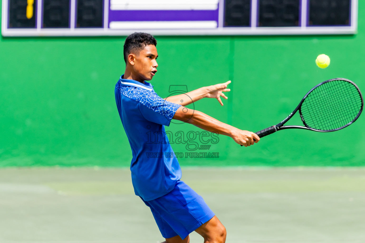 Day 4 of ATF Maldives Junior Open Tennis was held in Male' Tennis Court, Male', Maldives on Thursday, 12th December 2024. Photos: Nausham Waheed/ images.mv