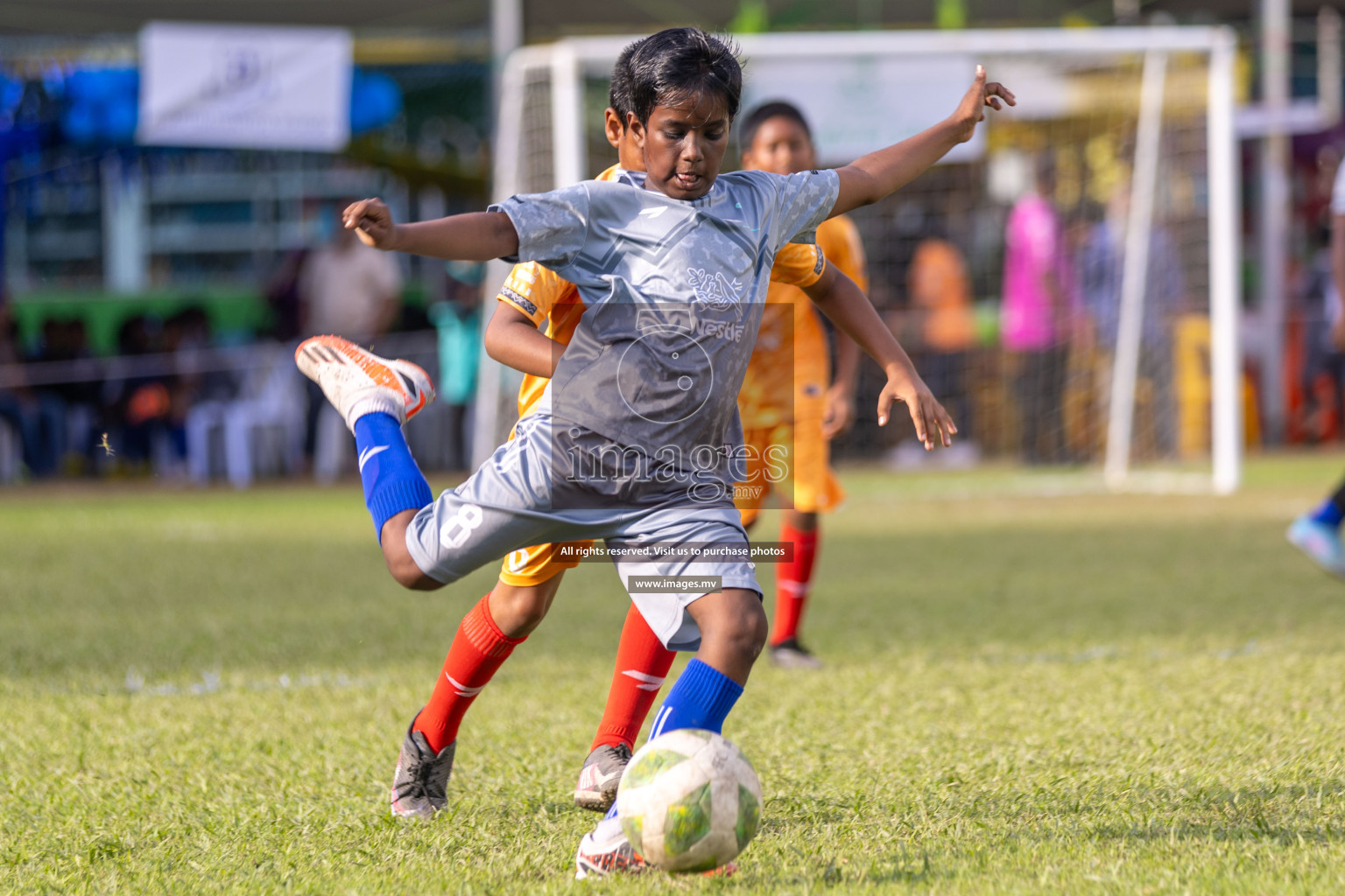 Day 3 of Nestle Kids Football Fiesta, held in Henveyru Football Stadium, Male', Maldives on Friday, 13th October 2023
Photos: Hassan Simah, Ismail Thoriq / images.mv