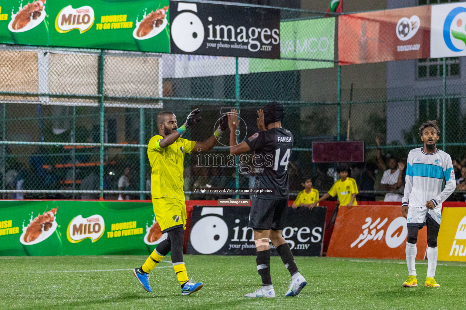 Team MACL vs DSC in Round of 16 of Club Maldives Cup 2022 was held in Hulhumale', Maldives on Monday, 24th October 2022. Photos: Ismail Thoriq / images.mv